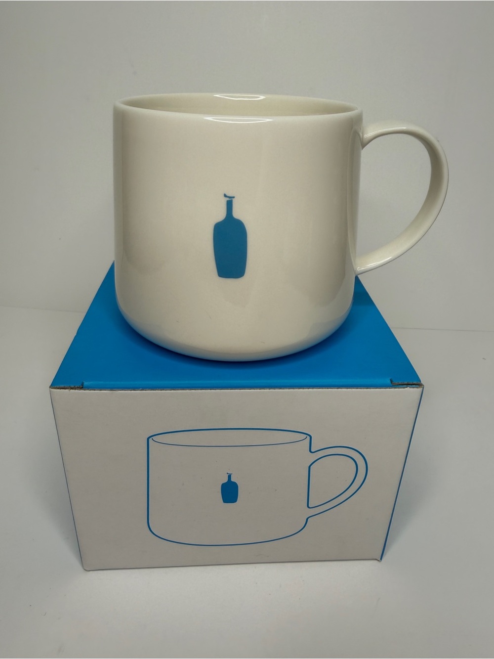 Blue Bottle Coffee Kiyosumi Porcelain Coffee Mug White 12 oz Claska Japan